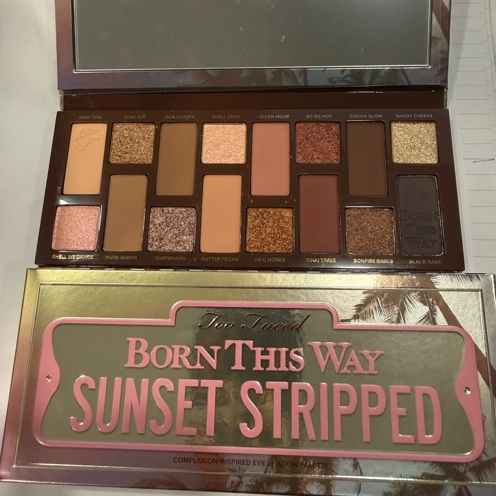 Too Faced Born This Way- Sunset Stripped Eyeshadow Palette - Warm Neutrals